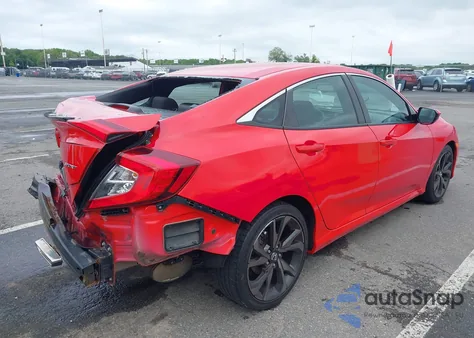2021 Honda Civic Sport z USA, uszkodzony, nr VIN 2HGFC2F81MH520687